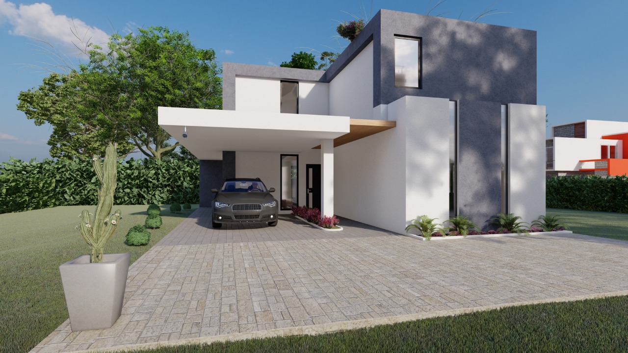 Four bedroomed Midcentury modern home
