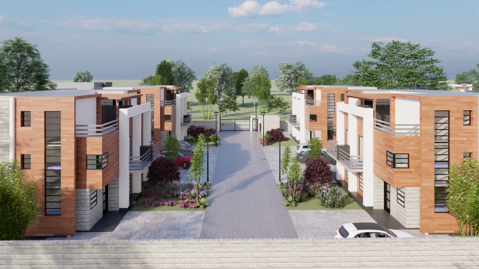 ACACIAVILLE HOMES KITENGELA AS SEEN ON TV: CONSTRUCTION ONGOING